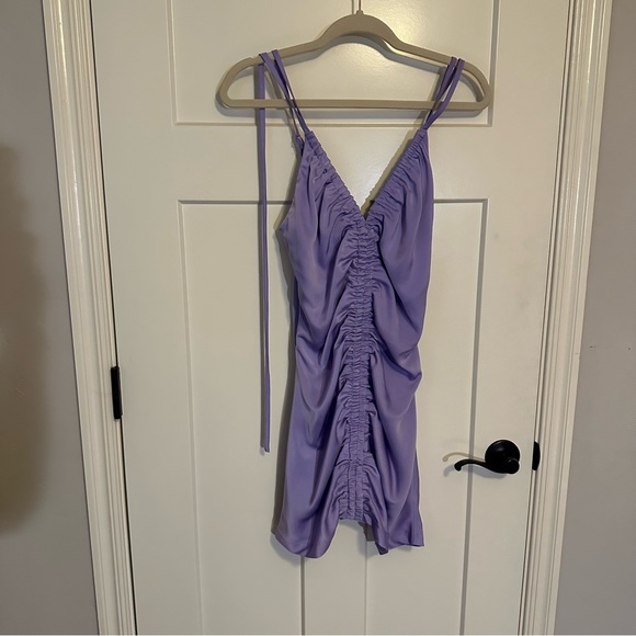 DO+BE Dresses & Skirts - NWT lavender mini dress adjustable US M women’s